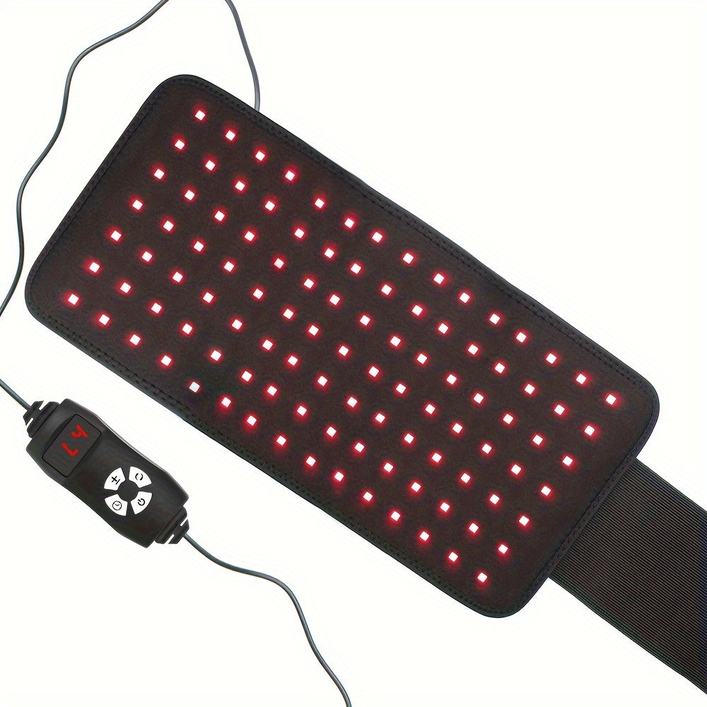 15.75inch Red Light Therapy Belt For Body 660nm 850nm Wearable Wrap Deep Near Infrared Therapy Pad With Timer Function Relax Back Shoulder Waist