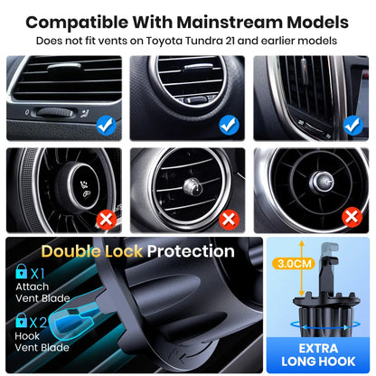 TOPK Car Phone Holder Mount for IPhone[Powerful Suction] Phone Mount for Car Dashboard Car Accessories Automobile for Smartphone