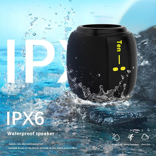 New Bluetooth Speaker: Outdoor, Cycling, Wireless, Portable, TF Card Slot, Bass Boost, Home Desktop Audio.